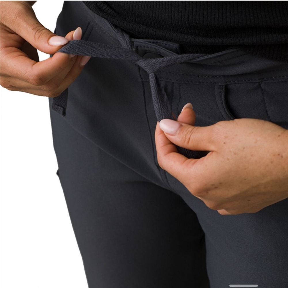 Prana STANDARD FIT Jogger Pants Activewear GRAY Women’s Size 0/Reg